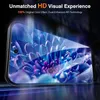 A smartphone screen displaying a close-up of a flower, with marketing text overlayed. Produktbild-Vorschau
