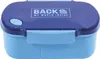 BACKUP Lunchbox Lunchpaket Brotdose Pausendose  BLAU leicht Produktbild-Vorschau 2