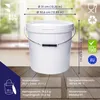 BenBow Eimer mit Deckel 20L x5 Weiß - lebensmittelecht, Produktbild-Vorschau 2