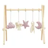 LuMali Baby Gym z 5 zabawkami, składana łukowa konstrukcja Podgląd zdjęcia produktu 7