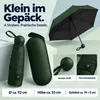 Mini Taschenschirm mit Etui – ultrakompakter Regenschirm 19 Produktbild-Vorschau 4
