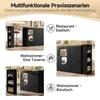 Flieks Stehtisch 360°drehbar, Kaffeebarmöbel Bartisch mit Produktbild-Vorschau 8