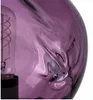 Tischleuchte Modern Glas Lila Metall E14 17,5 cm klein Produktbild-Vorschau 5