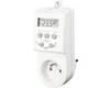 A white plug-in thermostat with a digital display and buttons. Anteprima dell’immagine prodotto