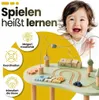 Laavir Holz-Aktivitätstisch Baby - Montessori Spieltisch Produktbild-Vorschau 2