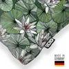 VOID Wasserlilien Teich Weiss Blumen Kissenbezug Produktbild-Vorschau 2