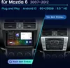 Carplay 8Kern 8+256G GPS Navi für Mazda6 2007-2012 Náhľad obrázku produktu 3