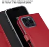Selencia Bibliothèque en cuir véritable pour l'Apple iPhone Voir les images du produit 4
