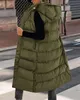 ASKSA Gilet Femme Longue veste matelassée Gilet en duvet Voir les images du produit 3
