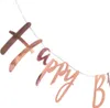 Oblique Unique Happy Birthday Girlande Banner 1,5m Produktbild-Vorschau 4