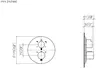 Dornb UP-Thermostat MADISON m Dreiwege-Mengenregulierung da Produktbild-Vorschau 4