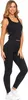 Damen Leggings Sportlich Hohe Taille Blickdicht Gerippt Produktbild-Vorschau 9