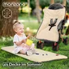 MONZANA® Footmuff pro kočárek dítě zima s reflexními prvky Náhled obrázku produktu 8
