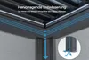 Simpo Lifestyle | Pergola mit Lamellendach Aluminium Produktbild-Vorschau 8