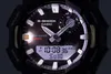 A close-up view of a G-Shock watch face, showing the time and step tracker features. Produktbild-Vorschau