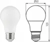 Kanlux | LED-Lampe A60 E27 - 7,8W - Kaltweiß 6500K - Produktbild-Vorschau 2