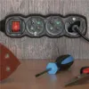 Prodlužovací kabel 1,5 m / 3 zásuvky / s vypínačem / černý / PVC / 1 mm2 Voir les images du produit