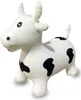 Jamara bouncy animal cow biały/czarny z pompką Podgląd zdjęcia produktu 12