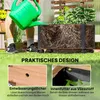 Outsunny Blumenkasten mit Rankgitter Pflanzkasten mit Produktbild-Vorschau 7