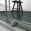 AICA eckeinstieg eckdusche 100x100x185cm Schiebetür  5mm Produktbild-Vorschau 3