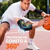 CAMBIVO 2x Tutore Epicondilite Gomito con Cuscinetto in Gel Anteprima dell’immagine prodotto 5