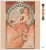Zuty - Malen nach Zahlen - DIE MALEREI (ALPHONSE MUCHA), Produktbild-Vorschau 3