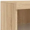 vidaXL Sideboard avec lampes LED Chêne Sonoma 162x37x100 cm Voir les images du produit 13
