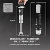 Caso 4-in-1 draadloze handmixer set | Klik en meng | Productafbeelding-voorbeeld 3