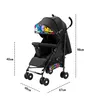 Kinderwagen-Set, Verstellbarer Kinderwagen, Buggy, Produktbild-Vorschau 3
