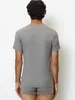 Marc O´Polo Herren T-Shirt 2-Pack Iconic Rib - Grau - Größe Produktbild-Vorschau 3