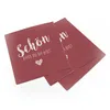 Linclass Airlaid - itenga 12x Serviette Schön dass du da Produktbild-Vorschau 3
