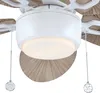 Outdoor Deckenventilator mit Beleuchtung und Zugketten Produktbild-Vorschau 4