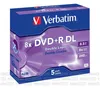 Verbatim VB-DPD55JC, DVD+R DL, 120 mm, Tenký obal, 5 kusov, Náhľad obrázku produktu 6
