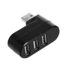 Rozbočovač USB 2.0, 3 porty, otáčanie 90°/180°, možnosť Náhľad obrázku produktu 2