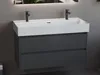Aqua Bagno Loft Air Keramik Doppelwaschtisch 100cm Doppel Produktbild-Vorschau 2