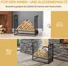 Outsunny stojak na drewno opałowe z narzędziami Podgląd zdjęcia produktu 6