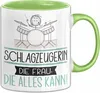 Schlagzeugerin Geschenk Tasse Becher Die Frau Die Allen Produktbild-Vorschau 1