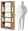 Tribesigns Bücherregal, 180 cm hohes Standregal mit 5 Produktbild-Vorschau 7