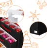 Relaxdays kerstbal opbergdoos, voor 128 ballen, afmetingen Productafbeelding-voorbeeld 5