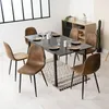 Meubles Cosy Ausziehbarer Esstisch im Industrial-Stil fš¹r Produktbild-Vorschau 2
