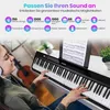 GOPLUS 88-Tasten-Digitalpiano, klappbares Keyboard mit 1000 Produktbild-Vorschau 4