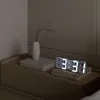 Moderne digitale 3D LED-Tisch- & Wanduhr mit Wecker, Produktbild-Vorschau 9