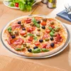 HaWare 2 pezzi vassoio per pizza in acciaio inox rotondo Anteprima dell’immagine prodotto 5