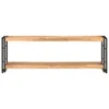 vidaXL Armoire TV 120x30x40 cm en bois massif d'acacia Voir les images du produit 8