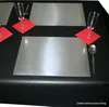 50 Tischsets silber Karton matt spiegelnd Einweg-Platzset Produktbild-Vorschau 2