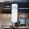 ZMH LED Deckenlampe 64CM Deckenleuchte 36W Wohnzimmerlampe Produktbild-Vorschau 6