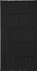 A black wooden panel with vertical slats, likely a wall-mounted coat rack or decorative panel. Náhled obrázku produktu
