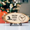 Holzuhr Geschenk für Papa Weihnachten Geburtstag Vatertag Produktbild-Vorschau 4