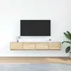 vidaXL TV skrinky 2 ks dub Sonoma 80x31x25,5 cm materiál na Náhľad obrázku produktu 3