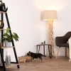 stacja karmienia lionto wykonana z bambusa, stojak na miski Podgląd zdjęcia produktu 3